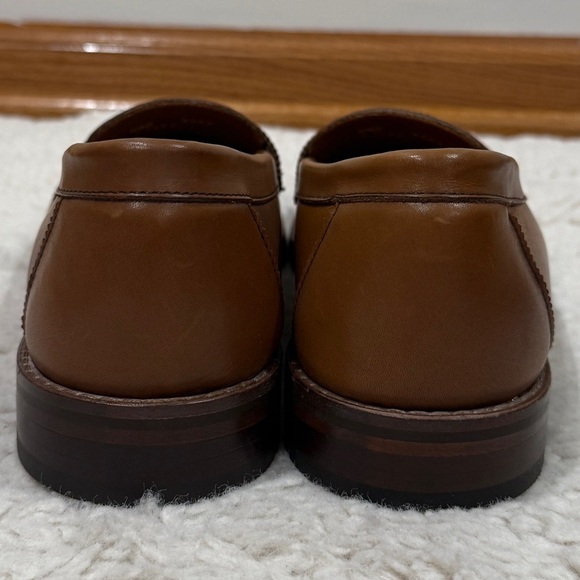 NWB Allen Edmonds Dylan Penny Loafer Walnut Sz 8.5 D Business Casual Preppy - Picture 10 of 16